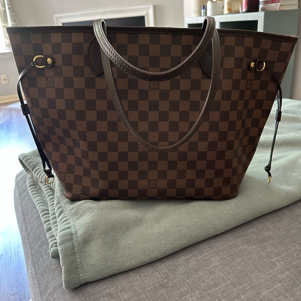 Louis Vuitton Brown Damier Ebene Tote
